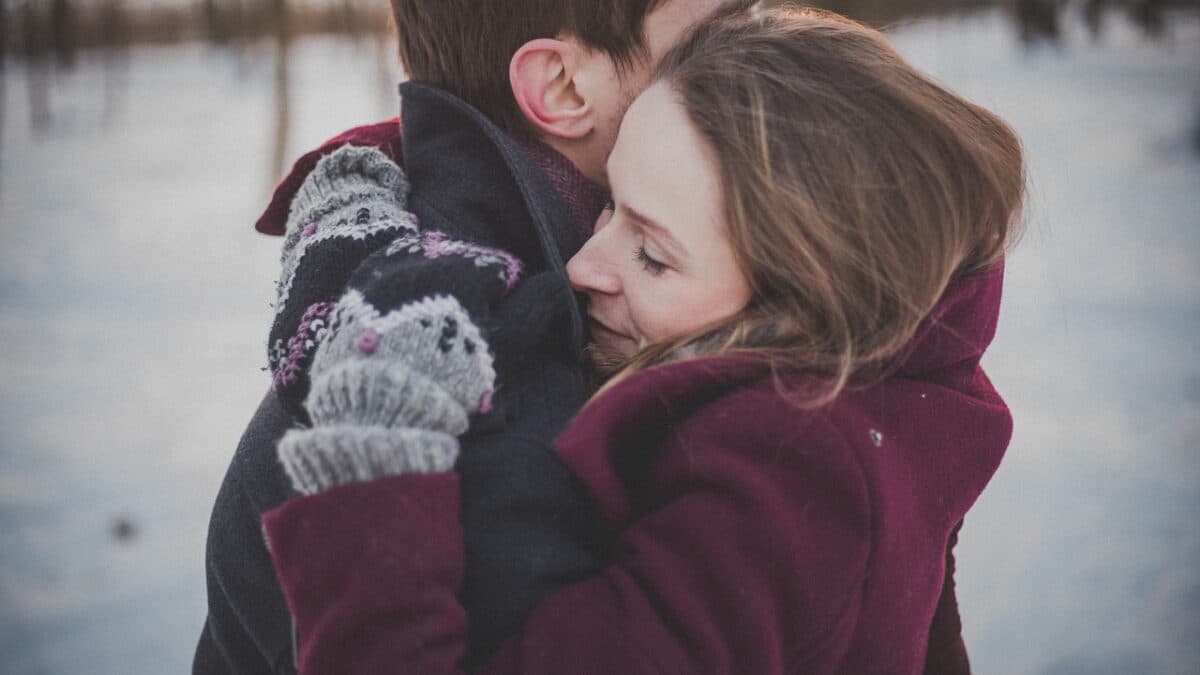 people hugging