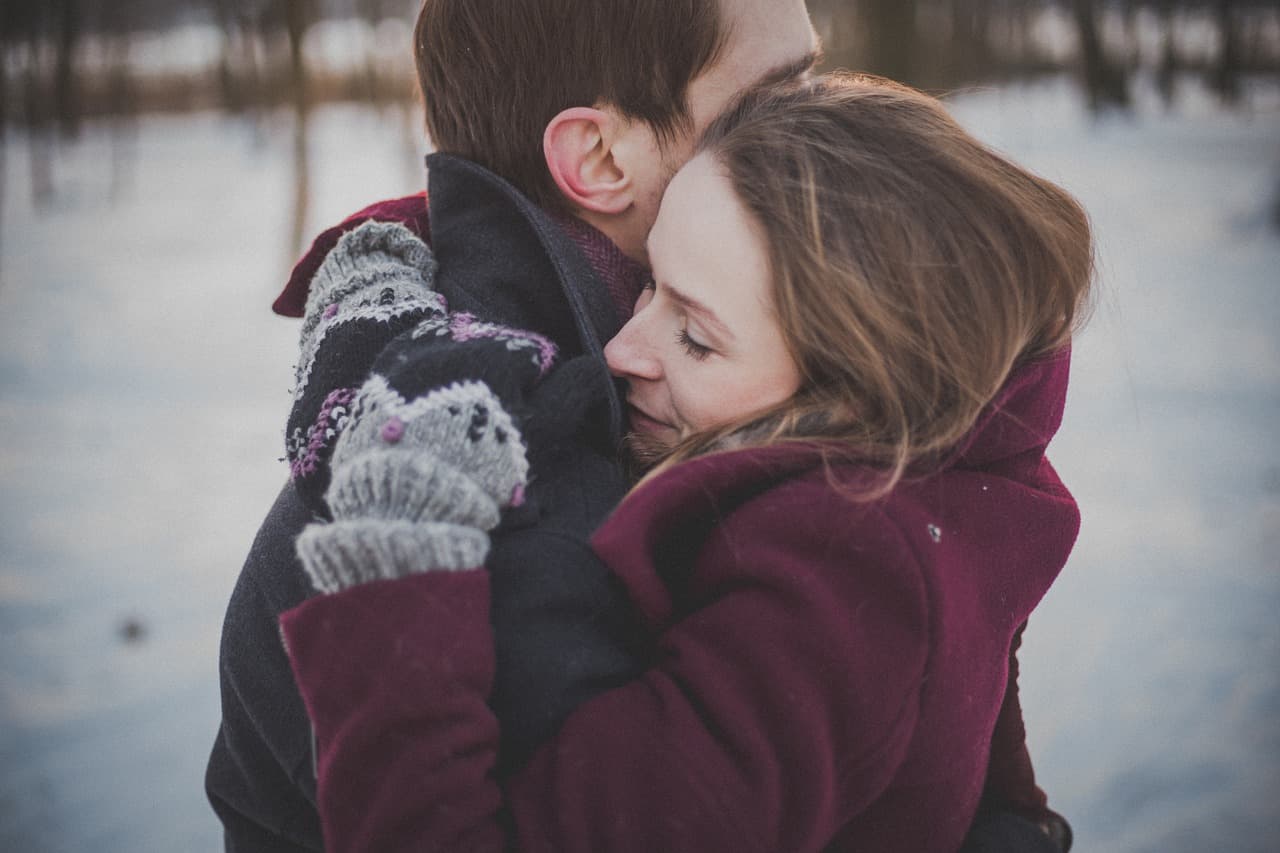 people hugging