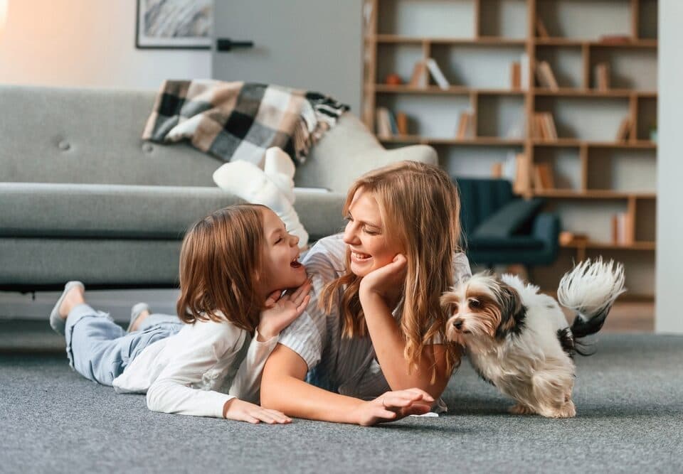 mother and daughter